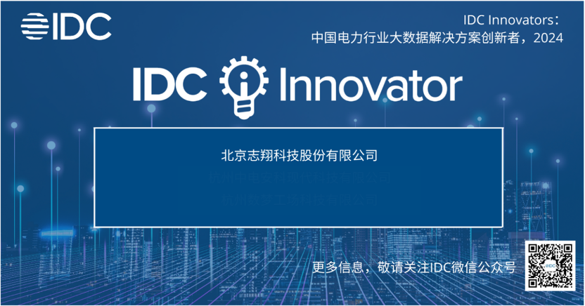 IDC中国电力行业大数据解决方案创新者